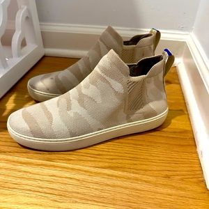 Rothy’s Chelsea Boot in Birch Camo,